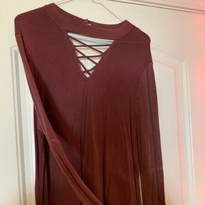 Maroon Top!